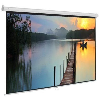 Projector Screen 150 inch Manual 8×10 Feet 4:3MW Speed-X