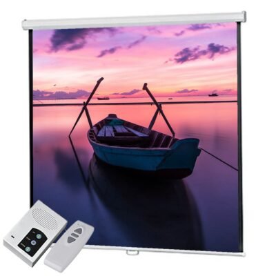 Projector Screen 72 inch Electric Motorised 6×6 Feet 1:1MW Speed-X