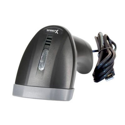 Speed-x 8500 2d Wire Cmos Handheld Barcode Scanner With Stand