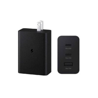65w Samsung Us Pin Pd Power Adaptor Trio Usb C X 2ports,usb-a Port