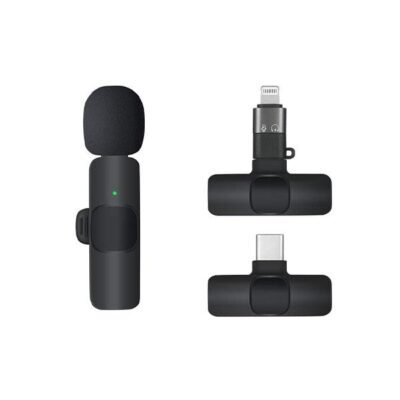 K9 Collar Wireless Microphone Iphone/android & Type C Supported Wireless Microphone