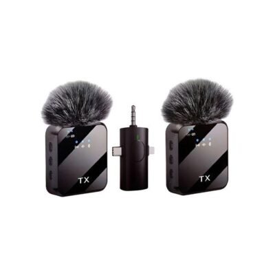F11-2 (3 In 1) Noise Cancelling Wireless Dual Microphone